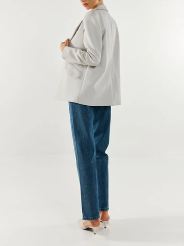 Grey long sleeve blazer